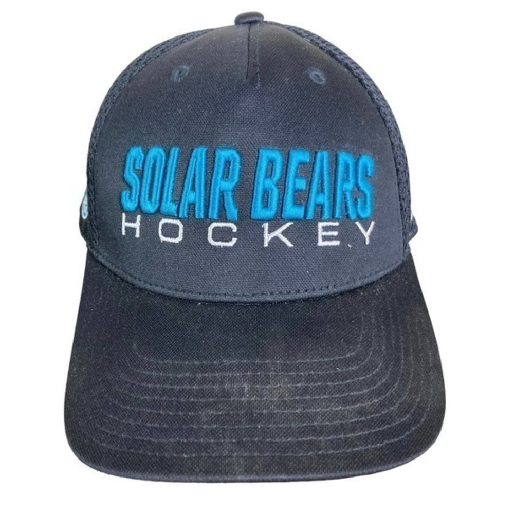 CCM Solar Bears‎ Hat Black OSFA Snapback Men's Baseball Cap Orlando Athletic